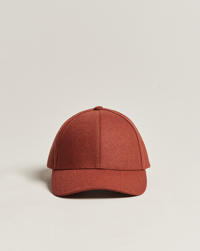 Herre | Varsity Headwear | Varsity Headwear | Flannel Baseball Cap Coppo Orange