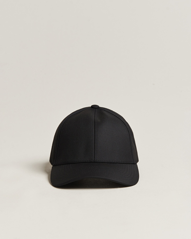 Herre | Varsity Headwear | Varsity Headwear | Wool Tech Baseball Cap Black