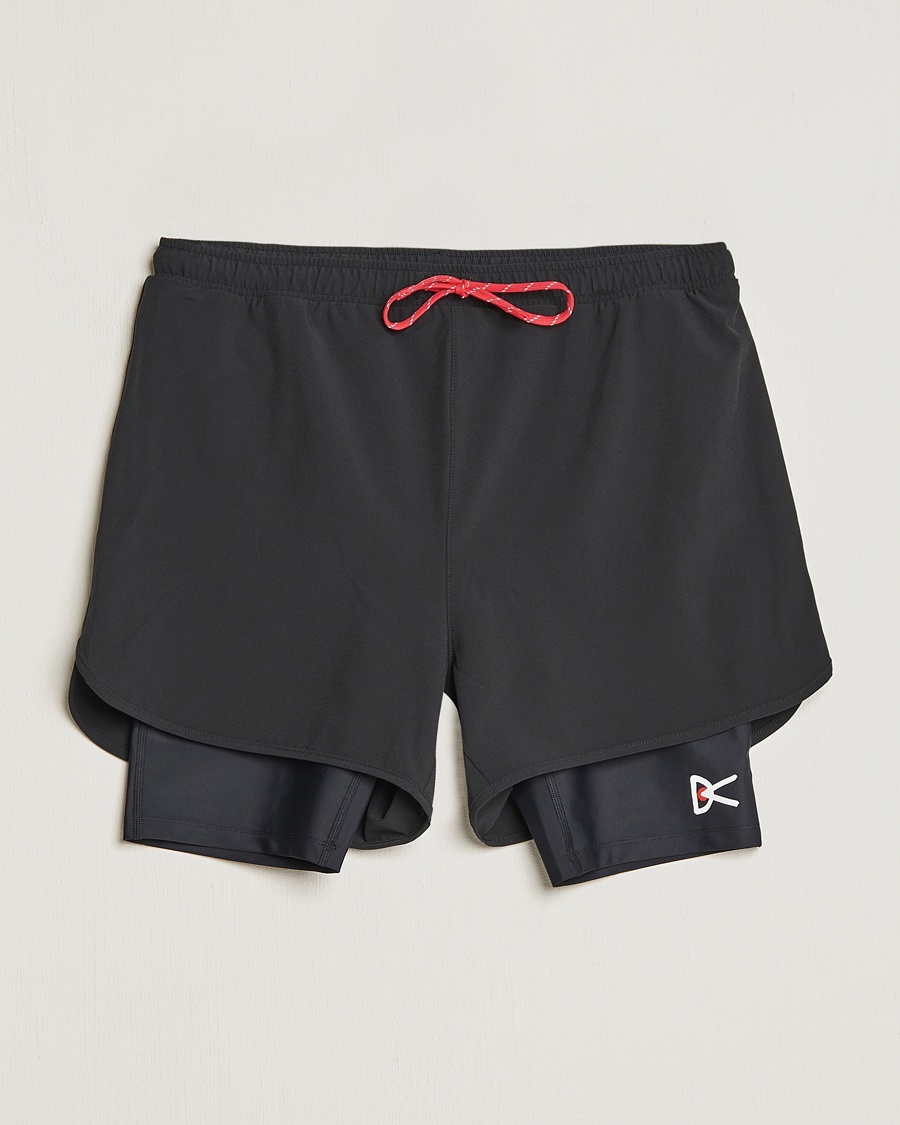 Herre | District Vision | District Vision | Layered Pocketed Trail Shorts Black