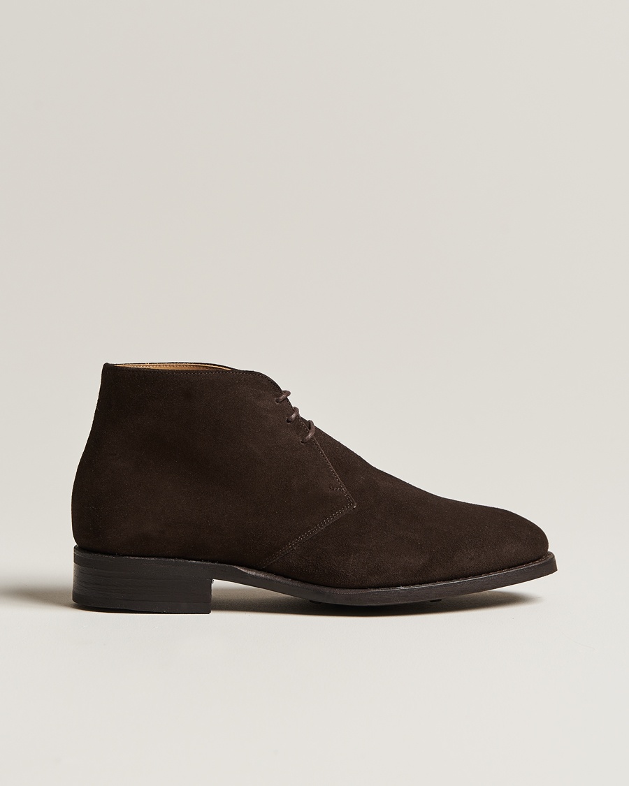  Gyllsjö Chukka Boot Dark Brown Suede