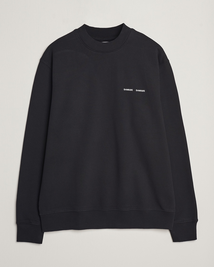 Samsøe Samsøe Norsbro Crew Neck Sweatshirt Black – Svart