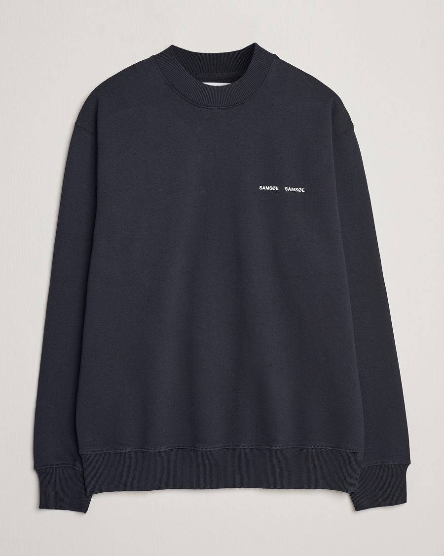 Samsøe Samsøe Norsbro Crew Neck Sweatshirt Sky Captian – Blå