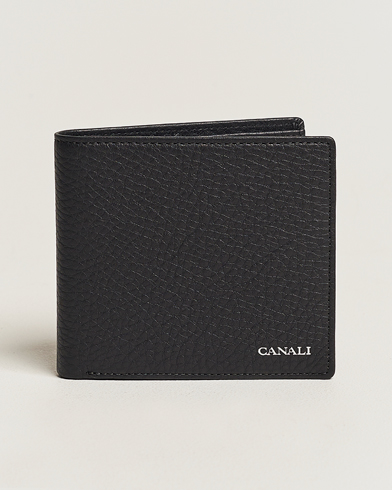 Herre | Assesoarer | Canali | Grain Leather Wallet Black