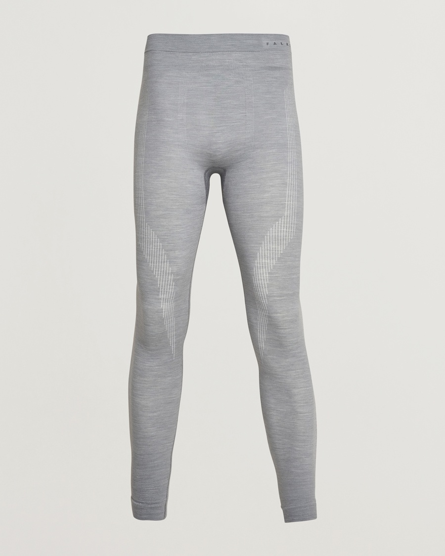 Falke Wool Tech Tights Grey Heather – Grå