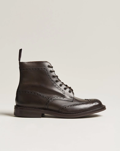 Herre | Tricker's | Tricker's | Stow Dainite Country Boots Espresso Calf
