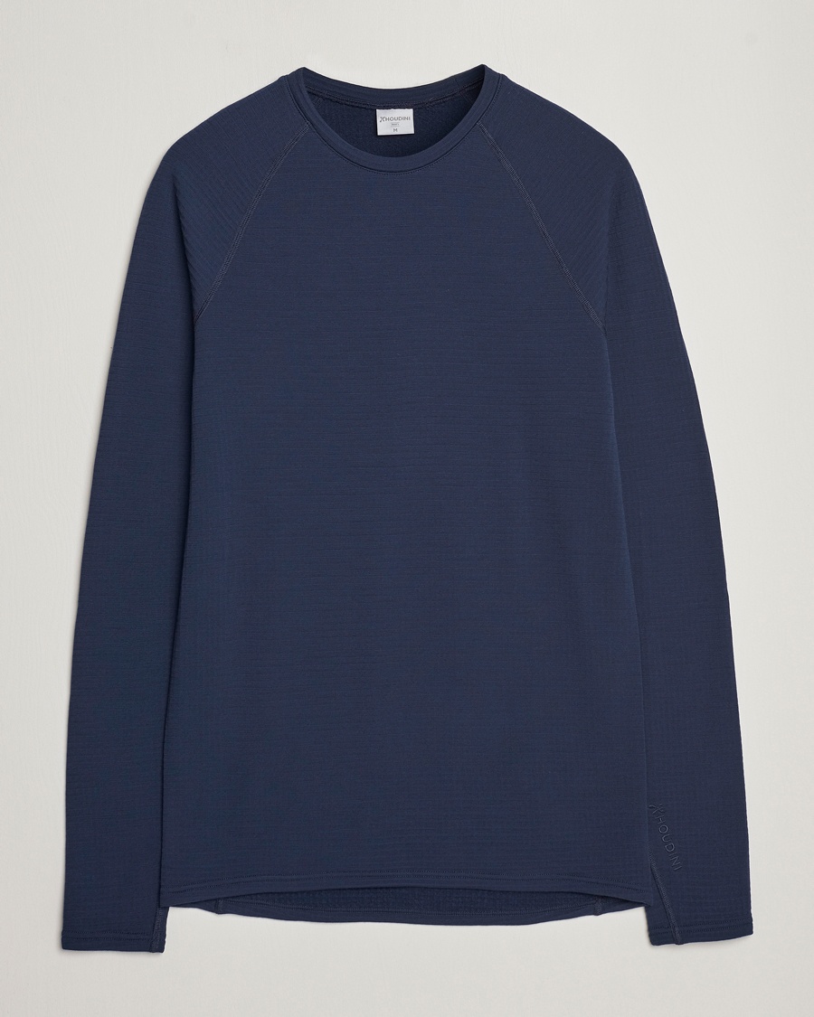 Herre | Gensere | Houdini | Desoli Merino Thermal Crew Blue Illusion
