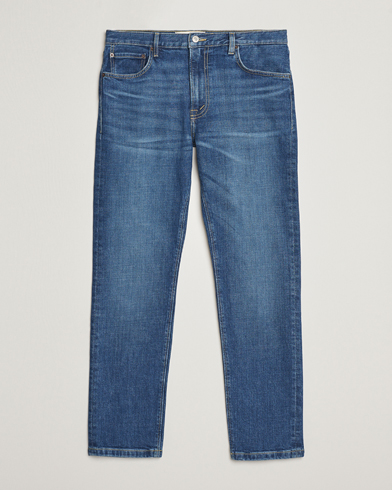 Herre | Jeans | Jeanerica | TM005 Tapered Jeans Tom Mid Blue Wash
