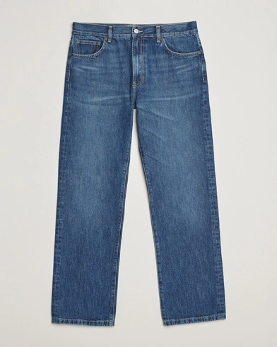Herre | Jeans | Jeanerica | SM010 Straight Jeans Tom Mid Blue Wash