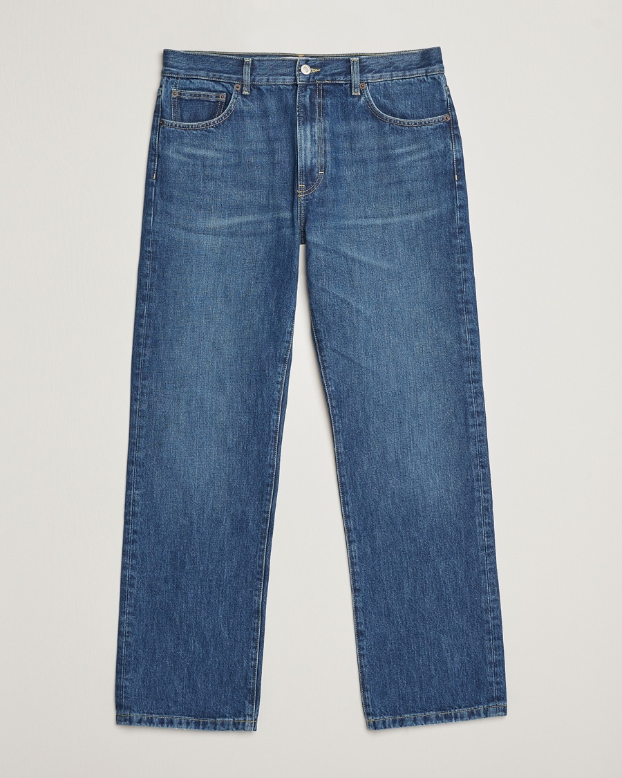 Herre | | Jeanerica | SM010 Straight Jeans Tom Mid Blue Wash