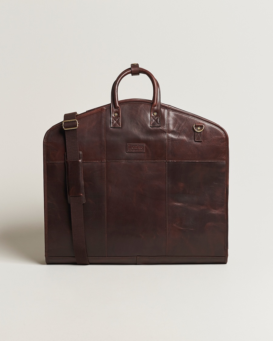 Loake Shoemakers London Leather Suit Carrier Brown – Brun
