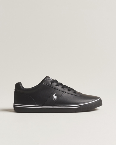 Herre |  | Polo Ralph Lauren | Hanford Leather Sneaker Black