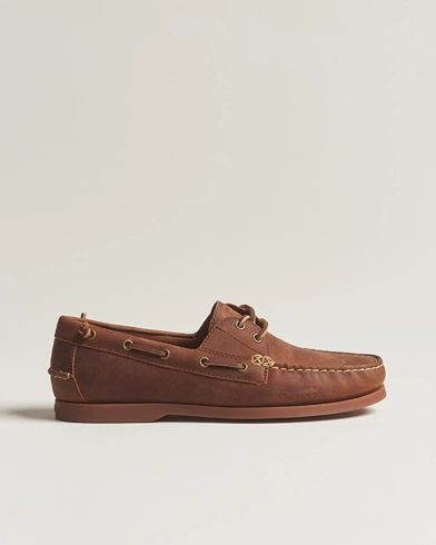 Herre |  | Polo Ralph Lauren | Merton Leather Boat Shoe Deep Saddle