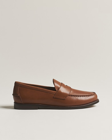 Herre |  | Polo Ralph Lauren | Leather Penny Loafer  Polo Tan