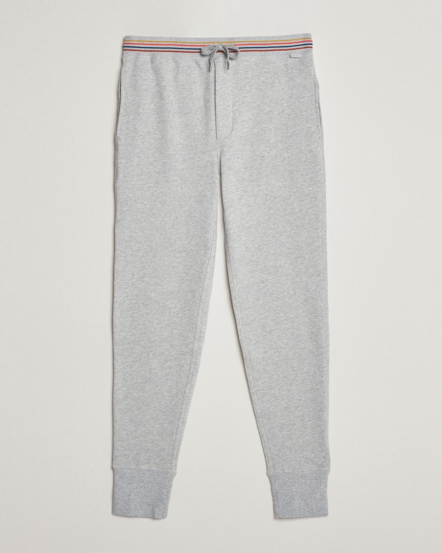 Herre | Best of British | Paul Smith | Artist Rib Sweatpants Grey Melange