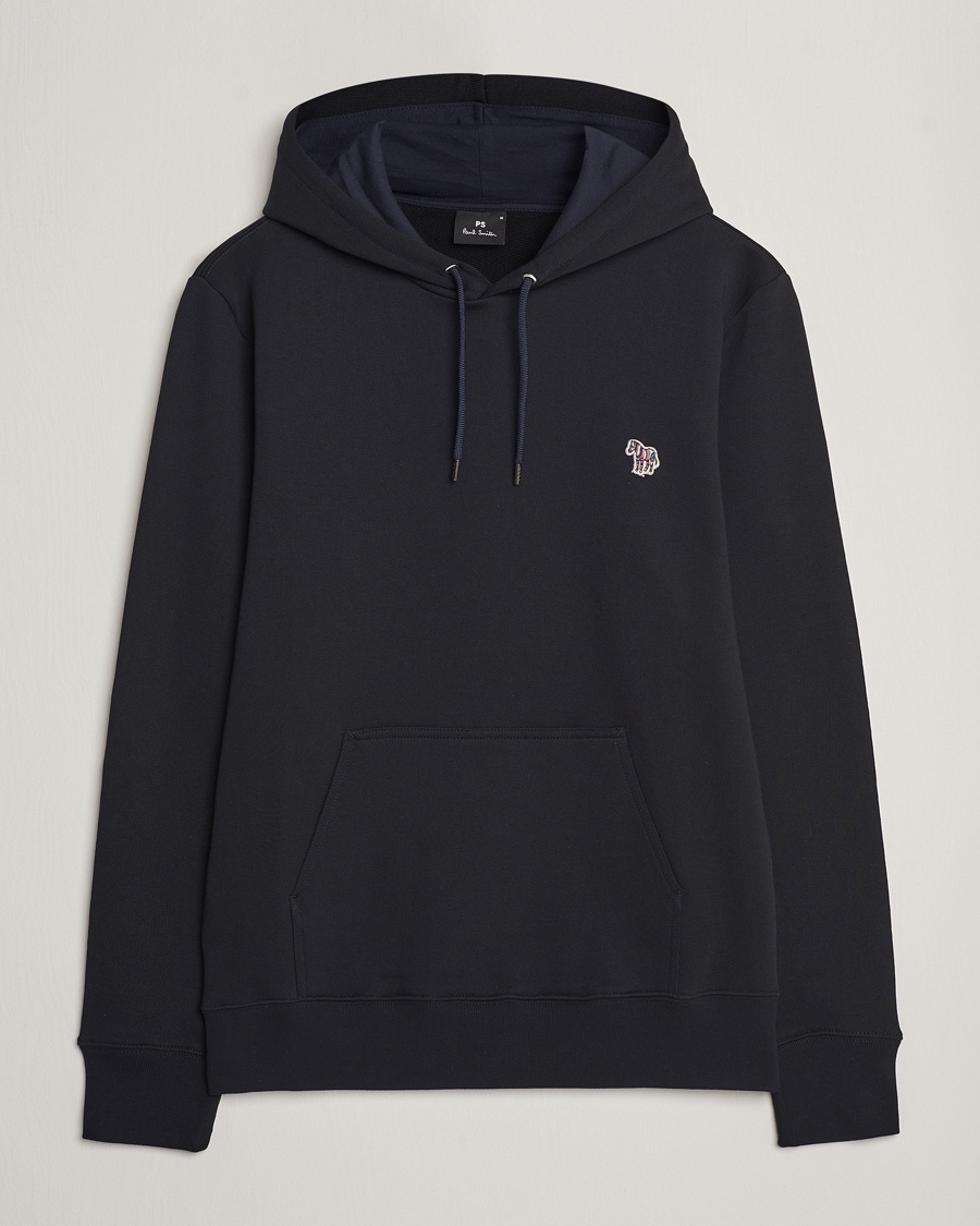 Herre | Paul Smith | PS Paul Smith | Zebra Organic Cotton Hoodie Black