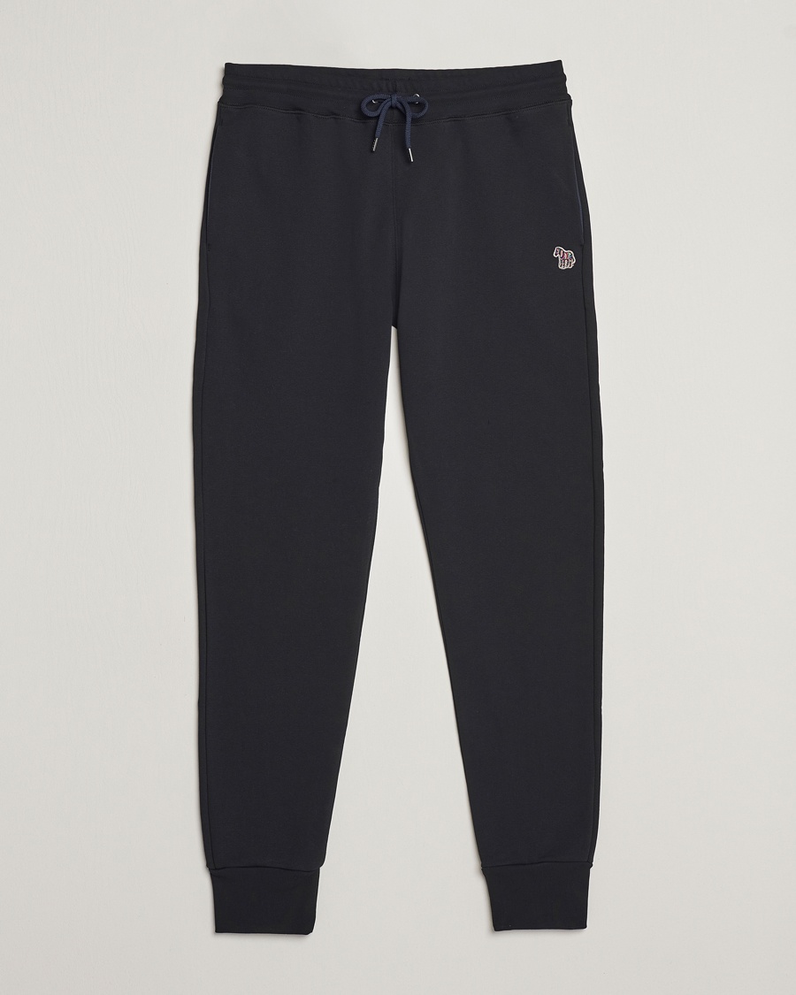 Herre | Joggebukser | PS Paul Smith | Zebra Organic Cotton Sweatpants Black