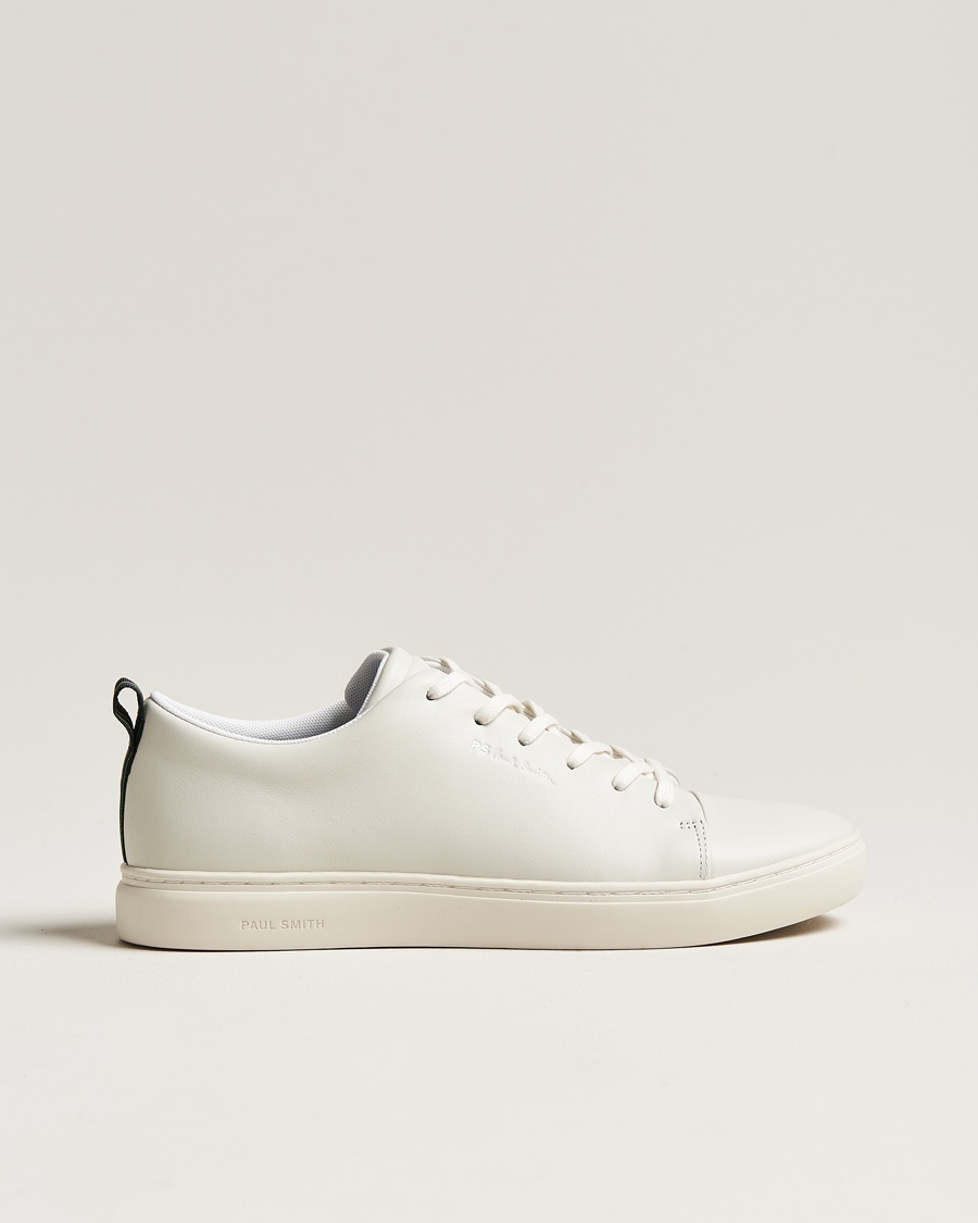  Lee Leather Sneaker White