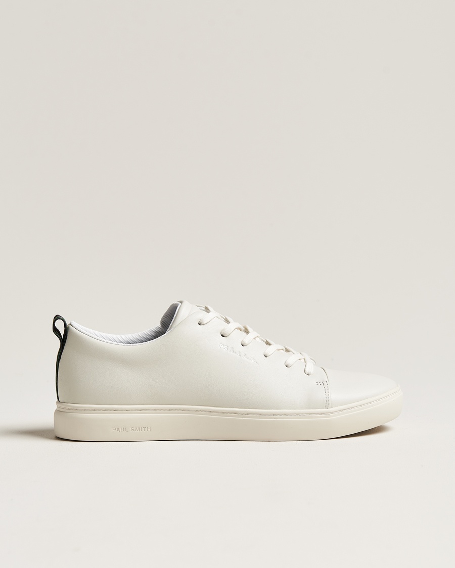 PS Paul Smith Lee Cap Toe Leather Sneaker White – Hvit