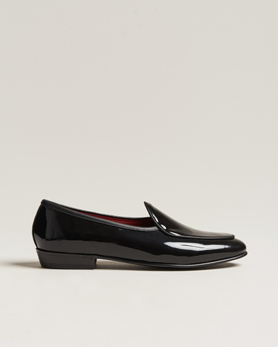 Herre | Feir nyttår med stil | Baudoin & Lange | Sagan Patent Loafers Black Calf