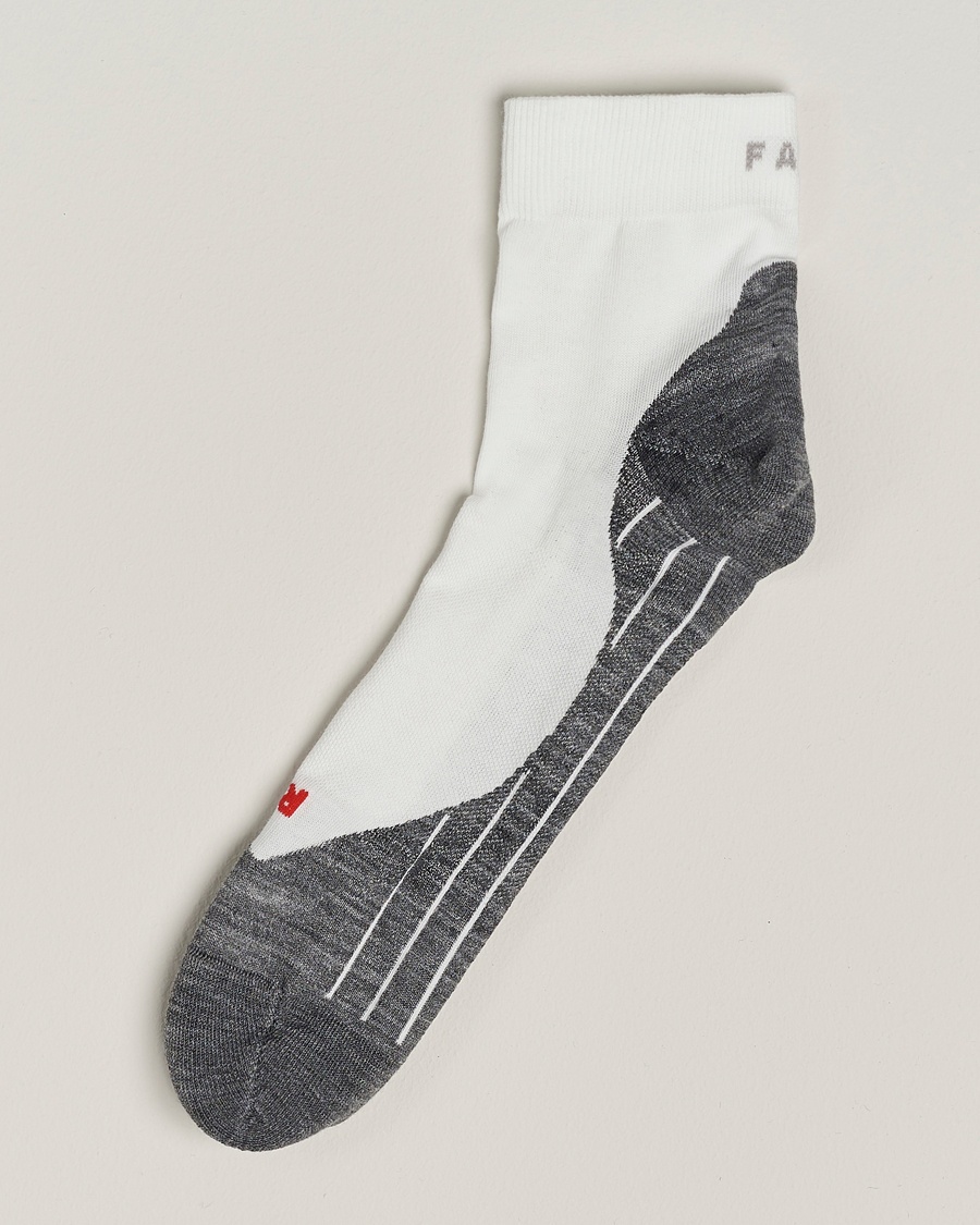 Falke RU4 Endurance Short Running Socks White Mix – Grå