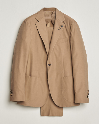 Solaro Cotton Suit Light Brown