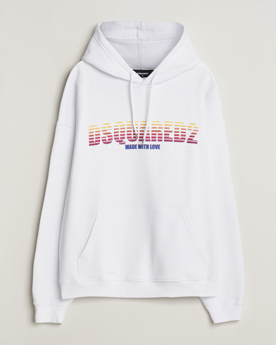 Herre |  | Dsquared2 | Loose Fit Hoodie White