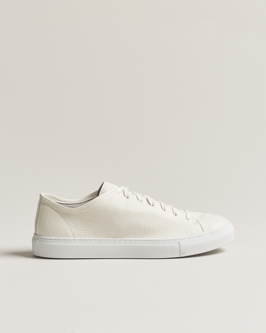 Diemme Loria Low Sneaker White Deer Nappa – Hvit