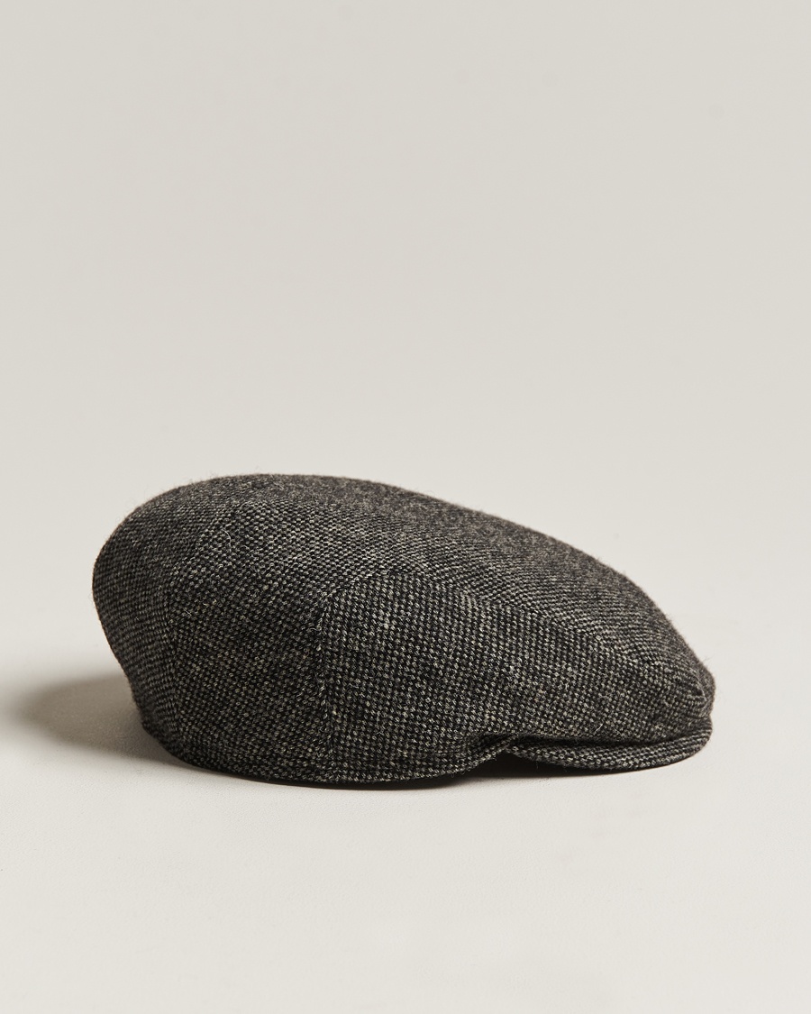 Wigéns Ivy Slim Donegal Wool Dark Grey – Grå