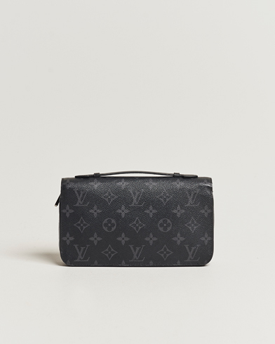 Herre | Pre-Owned & Vintage Bags | Louis Vuitton Pre-Owned | Zippy XL Wallet Monogram Eclipse 