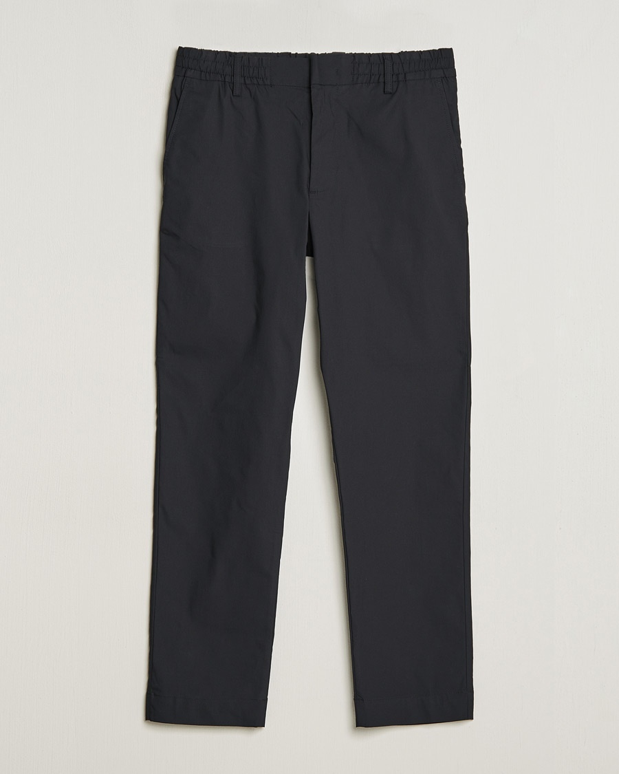 Herre | NN07 | NN07 | Billie Tech Drawstring Pants Black