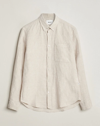 Herre | Skjorter | NN07 | Arne Linen Shirt Oat