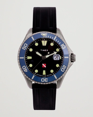 Herre |  | Timex | Deep Water Tiburón Automatic 44mm Black Dial