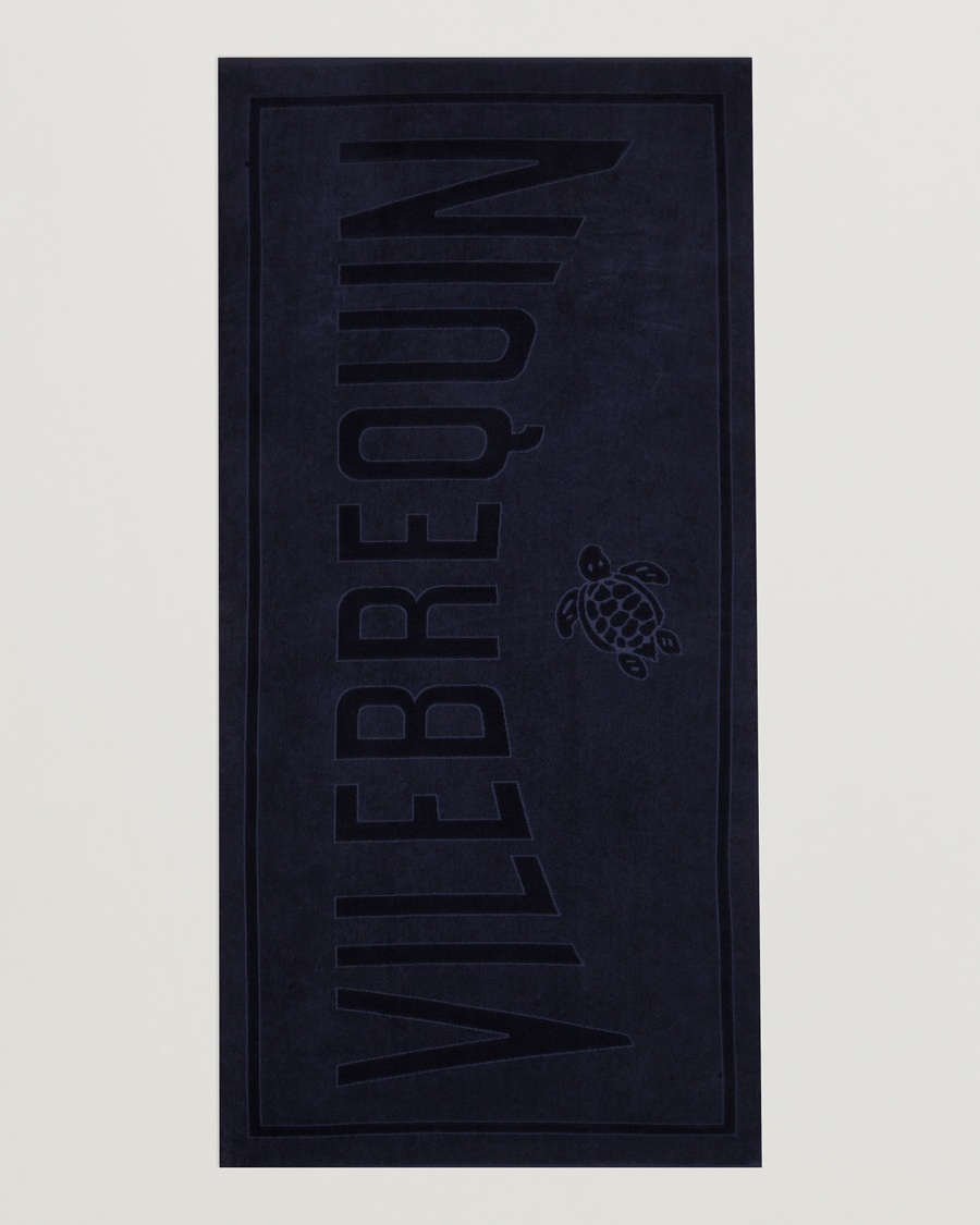 Herre | Håndklær | Vilebrequin | Sand Organic Cotton Towel Bleu Marine