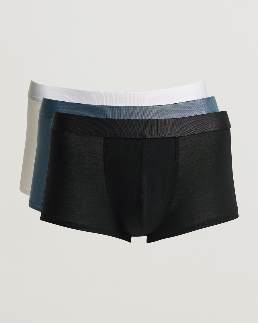 Herre | CDLP | CDLP | 3-Pack Boxer Trunk Black/Steel/White