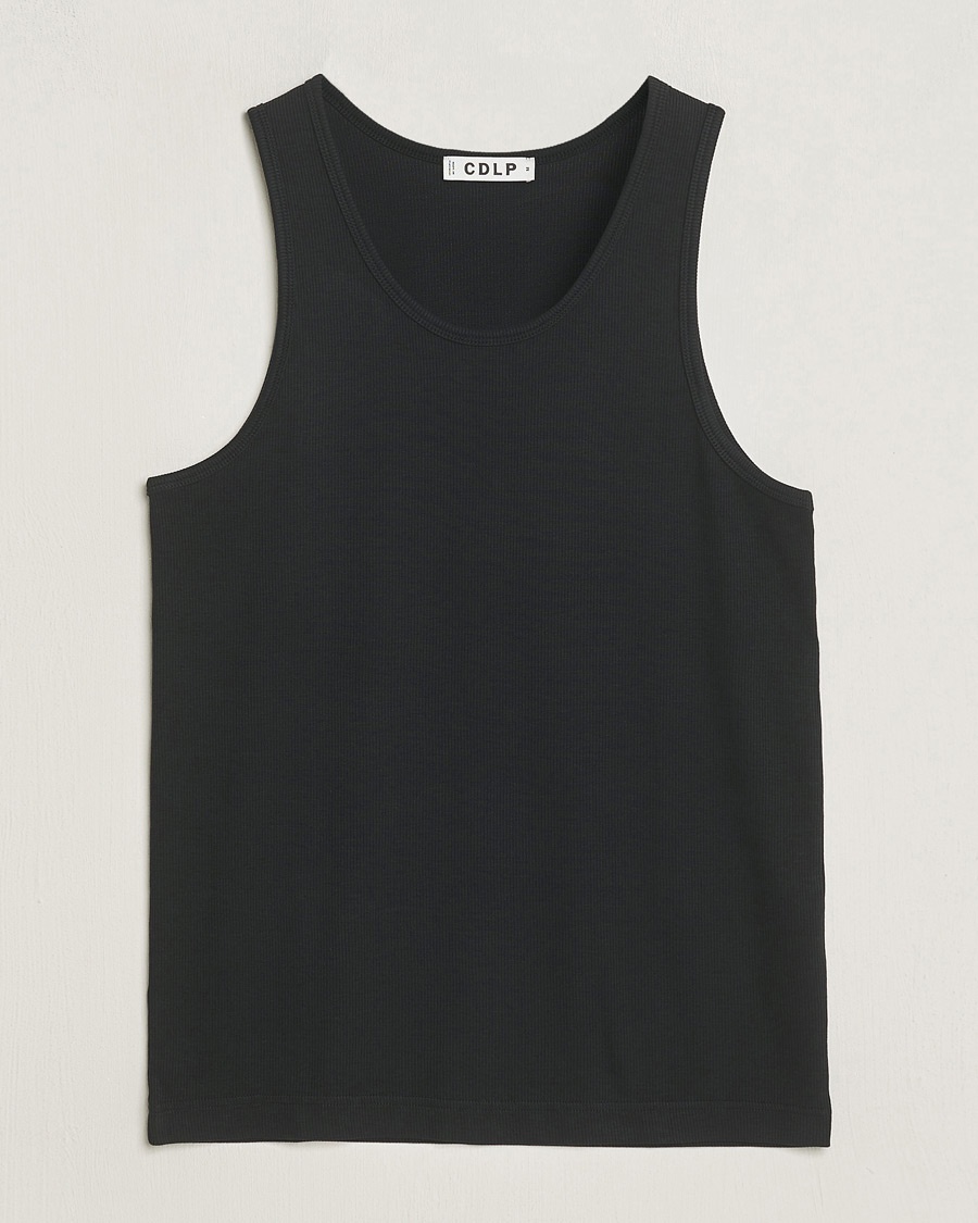 Herre | Klær | CDLP | Rib Tank Top Off Black