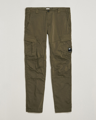 Herre |  | C.P. Company | Satin Stretch Cargo Pants Army