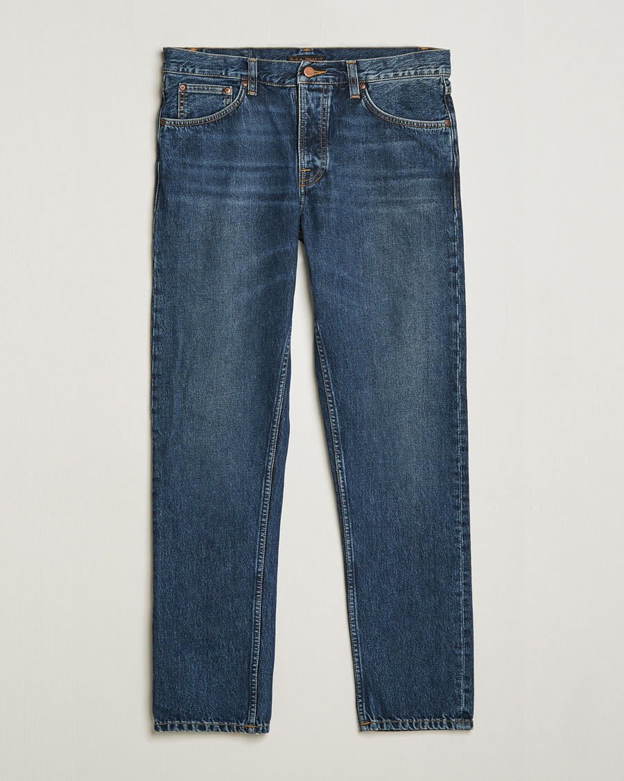 Herre | | Nudie Jeans | Steady Eddie II Jeans Blue Soil