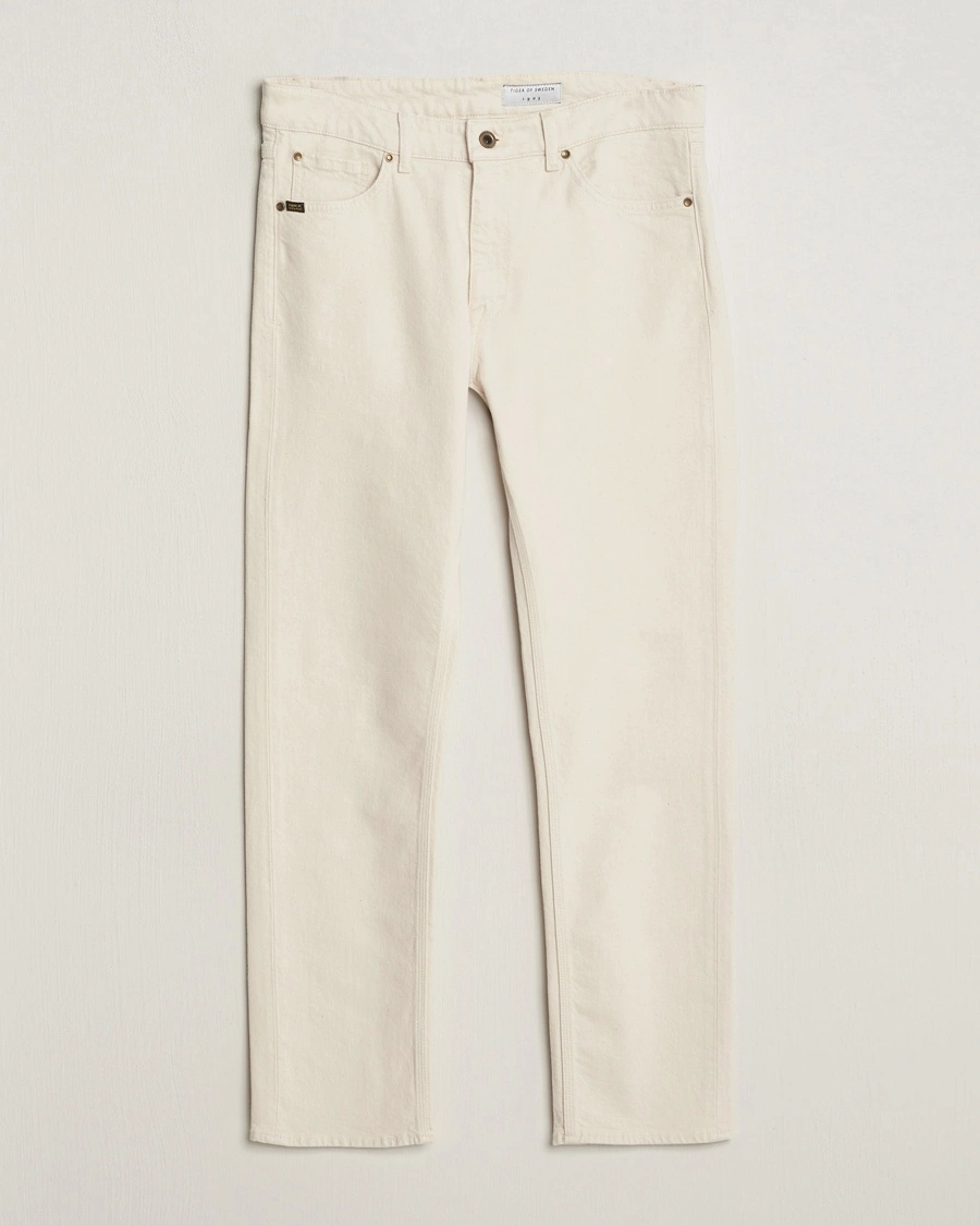 Tiger of Sweden Des Jeans Ecru – Hvit