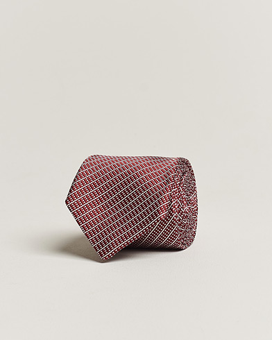 Herre |  | Giorgio Armani | Jacquard Silk Tie Ruby