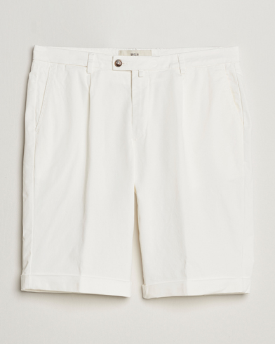Herre |  | Briglia 1949 | Pleated Cotton Shorts White