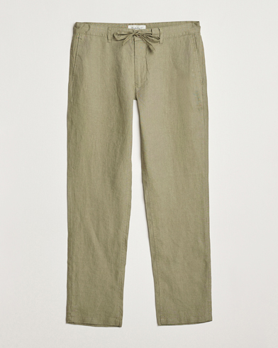  Relaxed Linen Drawstring Pants Dried Clay