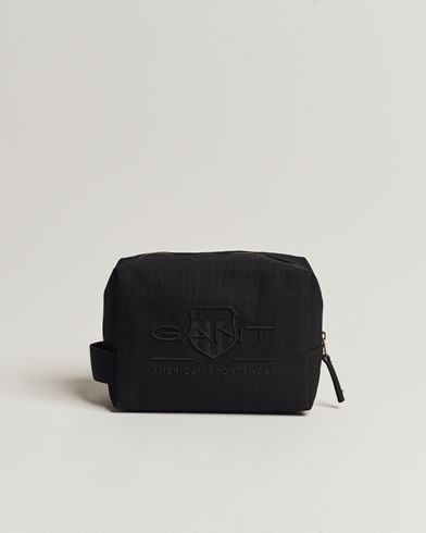 Herre |  | GANT | Tonal Shield Wash Bag Ebony Black