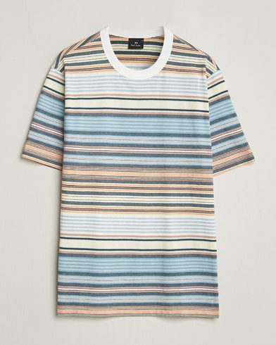 Herre |  | PS Paul Smith | Striped Crew Neck T-Shirt Multi