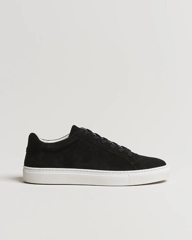 Herre |  | A Day's March | Suede Marching Sneaker Black