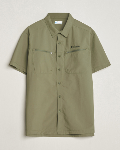 Herre | Active | Columbia | Mountaindale Short Sleeve Outdoor Shirt Stone Green