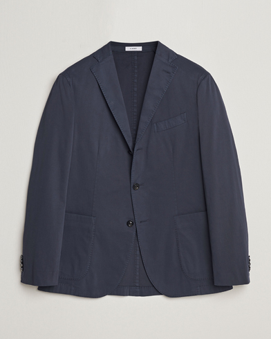 Herre | Dressjakker | Boglioli | K Jacket Cotton Stretch Blazer Navy