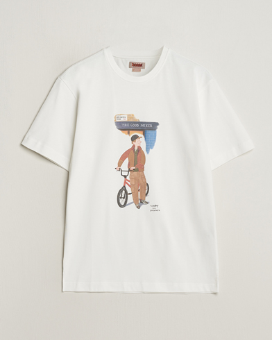 Herre |  | Baracuta | Slowboy Arlington Cotton T-Shirt Off White