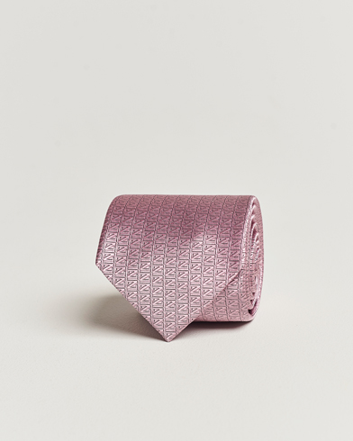 Herre | Luxury Brands | Zegna | Monogram Silk Tie Pink