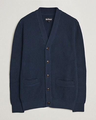 Herre |  | Barbour Lifestyle | Howick Knitted Cotton Cardigan Navy