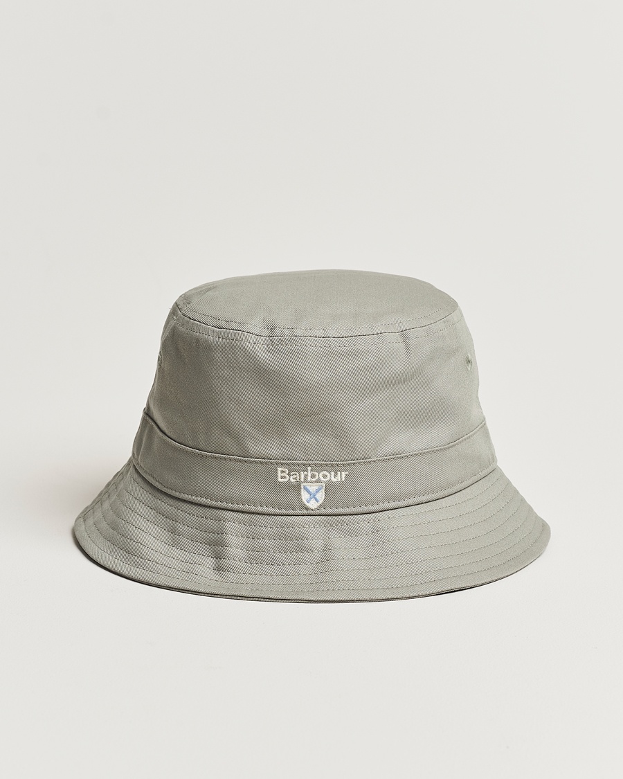 Barbour Lifestyle Cascade Bucket Hat Forest Fog – Grønn